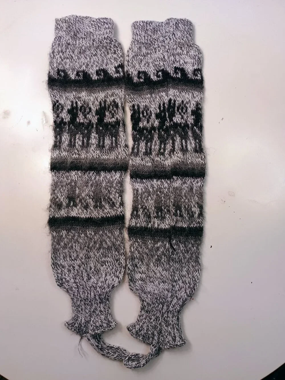 Warm Alpaca Wool Leg Warmers Winter Booties